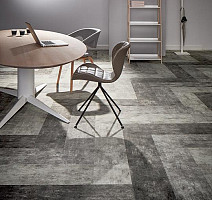 Flotex Concrete planks 139003 Smoke фото 2 | FLOORDEALER
